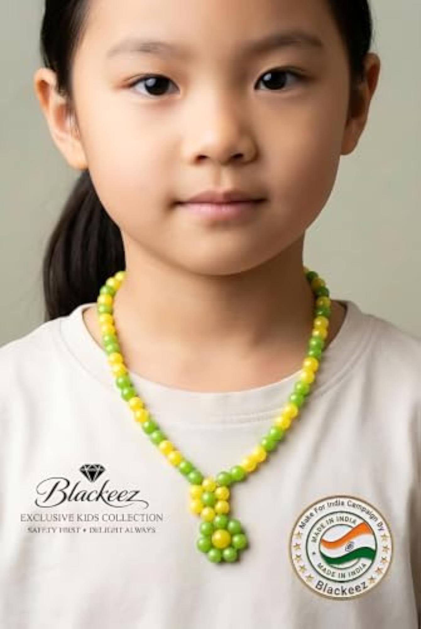 Stylish Adjustable Multicolour Pearl Necklace with Durable Thread
