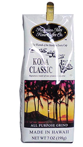 ハワイアンアイルズ レギュラーコーヒー コナ クラシック 198g×1個