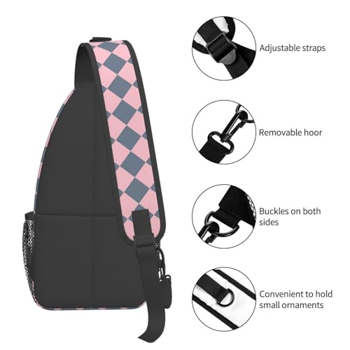 Mochila cruzada tipo bandolera para senderismo miniatura 6