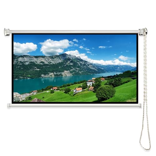 Pantalla manual 16:9 60in para proyector HD 4K