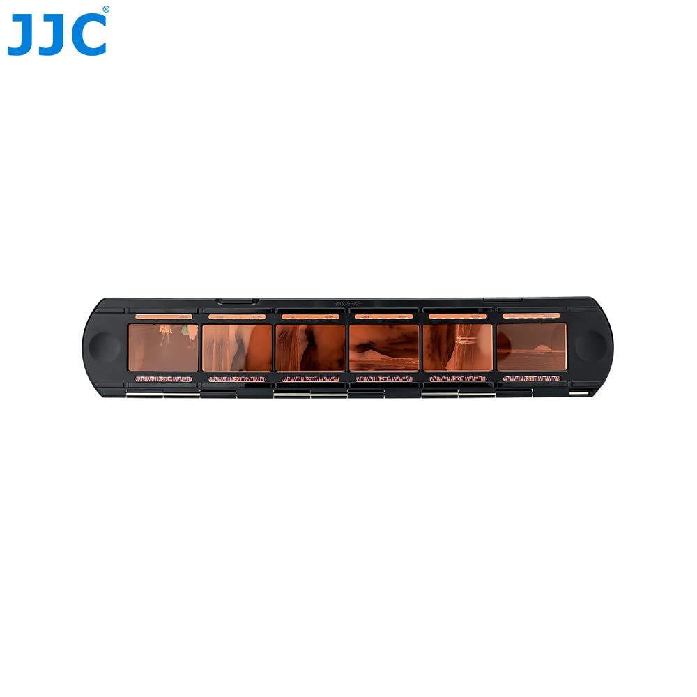 JJC Set di 6 supporti per pellicole negative da 35 mm per Nikon ES-2 Adattatore digitalizzatore e altri negativi per scansione e ripristino J-FDASFH6