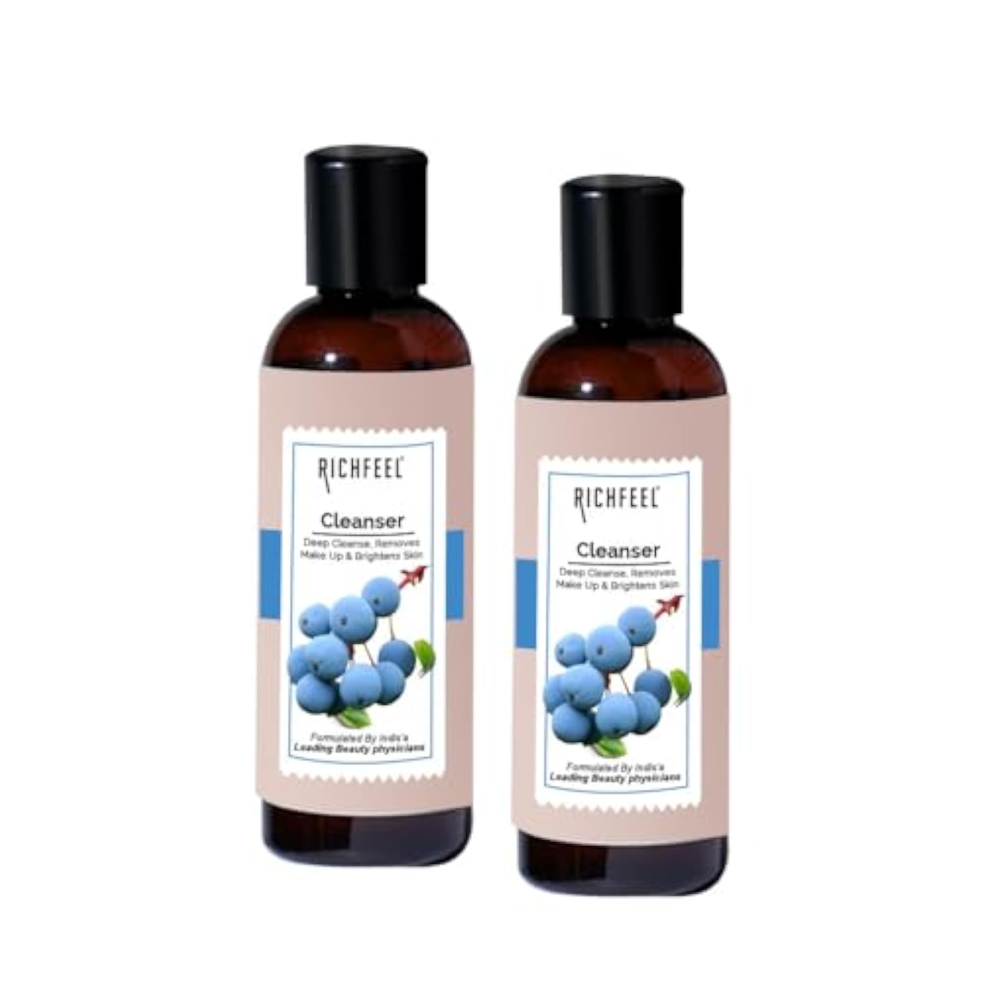 Gentle Face Cleanser for Dry to Normal Skin, 100ml (Pack of 2)