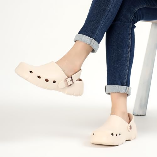 Image of CASSIEY Slip on Sandals Women Comfortable EVA Closed Toe Clogs