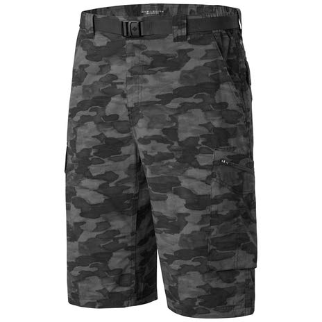 Image of Columbia Men Silver Ridge Printed Cargo Shorts