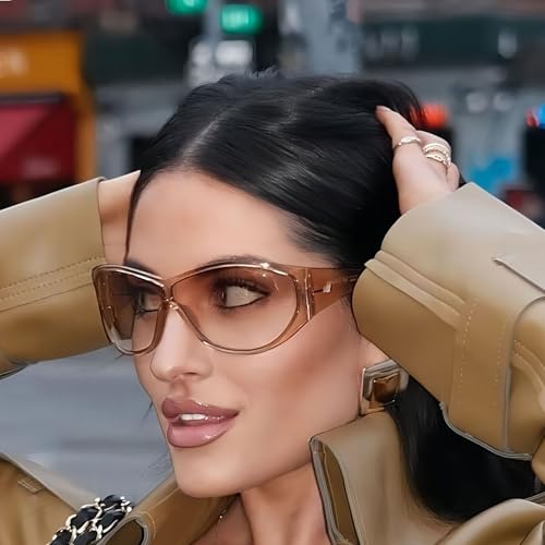 Lunettes de soleil rondes vintage légères à verres ovales rétro