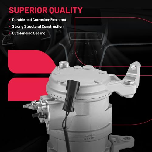 BDFHYK Air Conditioning A/C Compressor 77398 Compatible with Dodge Ram 1500/2500/ 3500 2003-2008, Ram 4000 2005-2008 V8 5.7L, 03 Ram 2500 V8 4.7L