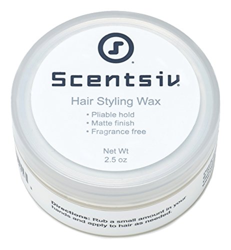 Scentsiv Unscented Fragrance Free Hair Styling Wax