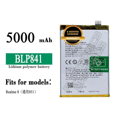 Image of BLP841 Battery for Realme 8 /8i Battery with 6 Month Warranty**** (U280)