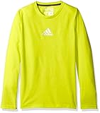 adidas Boys' Ultimate Ls Tee-Medium Grey Heather