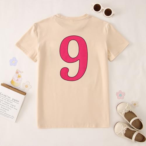 Image of Its Me Hi Im The Birthday Girl Its Me Birthday Girl Shirt Kid B-Day T-Shirt Party Tee Outfit Short Sleeve Tops 6-12Y