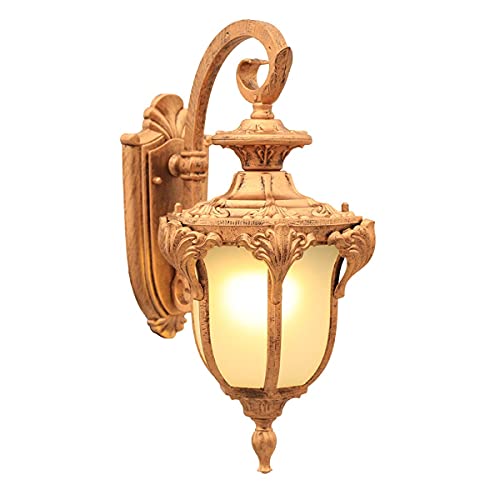 Lampe murale extérieure étanche en verre rétro pour éclairer votre façade