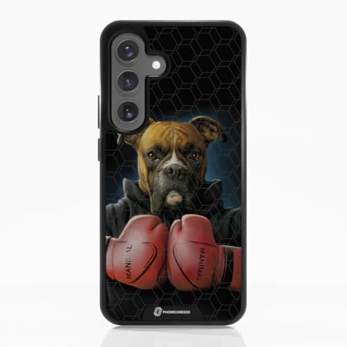 Coque Samsung S24 Joseph Tate protection silicone noir résistant et souple