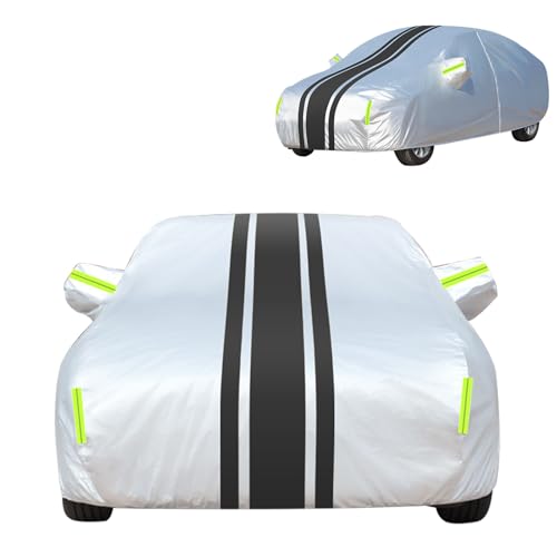 Housse de Protection Extérieure Imperméable pour 𝖮𝗉𝖾𝗅 Meriva B 2010-2017 Bâche Voiture 100% Étanche, Respirante, Anti-UV, Anti-Rayures et...