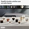 De'Longhi Magnifica Evo Next ECAM312.80.TB, Macchina Caffè Automatica con Monta Latte Automatico, Macchina Caffè Chicchi per Caffè e Cappuccino con Display Touch Intuitivo, 1450W, Nero/Titanio
