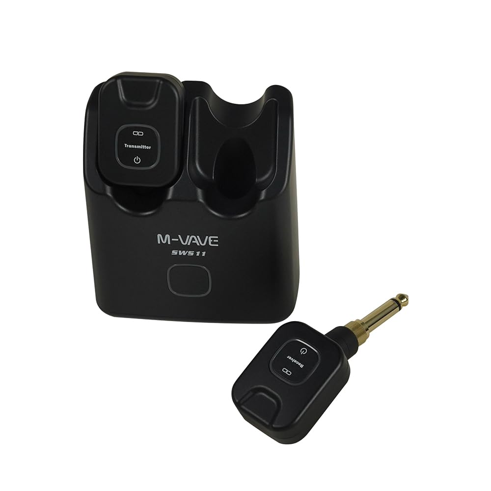 Sistema wireless per chitarra M-Vave SWS11 5,8 GHz – Trasmettitore e ricevitore digitale per chitarra elettrica e basso