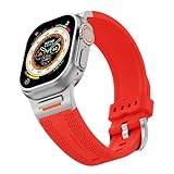 Douceur modérée, très agréable à porter, moulé, solide et durable, bracelet/bracelet résistant à l'usure, adapté à la montre originale.