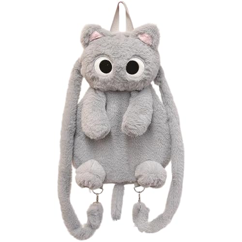 Sac à dos en peluche mignon pour fille étudiante voyage sac dessin animé