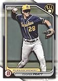2024 Bowman Draft #BD-84 Cooper Pratt Milwaukee Baseball Card - Sportscard Superstore