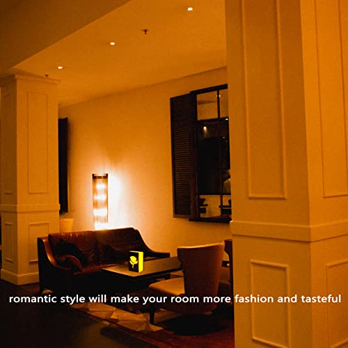 Lâmpada LED para livro rosa, lâmpada de cabeceira LED com temporizador, luminária de mesa de quarto,