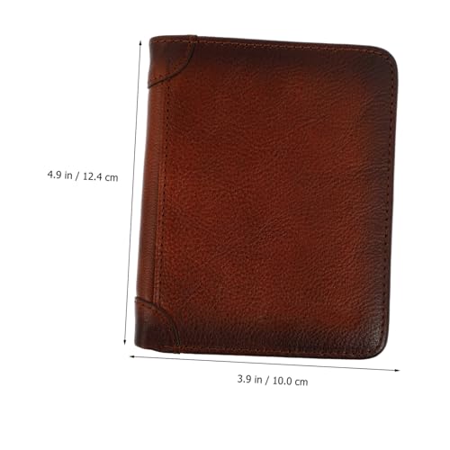 Men Wallet Rfid Blocking Leather Coin Pouch Money Storage Credit Card Holder for Daily Use and Outdoor Activities Bifold Clutch for Office and Parties2