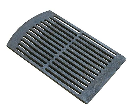 Home&Wood Grille en Fonte carrée pour Chute de Cendres Grille de cheminée Grille de Four 36x22cm Cover