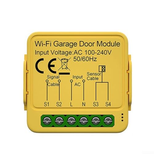 Per Tuya Wifi Modulo Apriporta Garage con funzionalità di telecomando, supporto vocale, pianificazione timer e notifiche in tempo reale (Wifi)