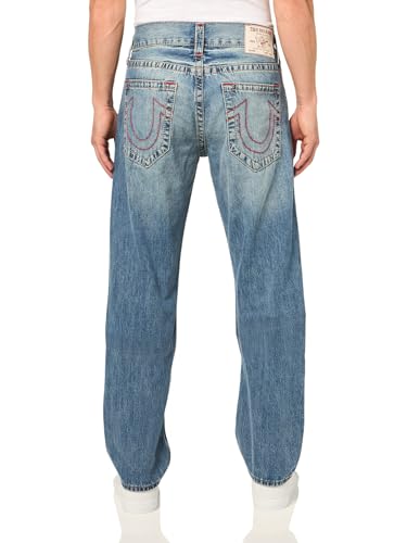 True Religion Men's Geno Big T Jeans - No Flap Design, 32" Inseam2