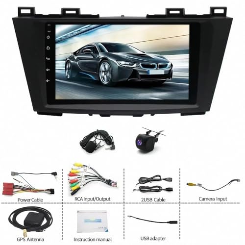 Radio de Coche Mazda 5 2011-2013 para Solucionar Navegación Antigua 7