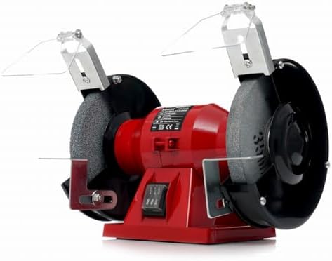 KRAFT&DELE KD532 Esmeriladora de banco 1500W con discos dobles 15...