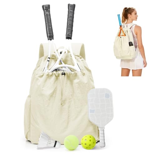 Sac à dos tennis BJLFS unisexe pour 2 raquettes et affaires de sport