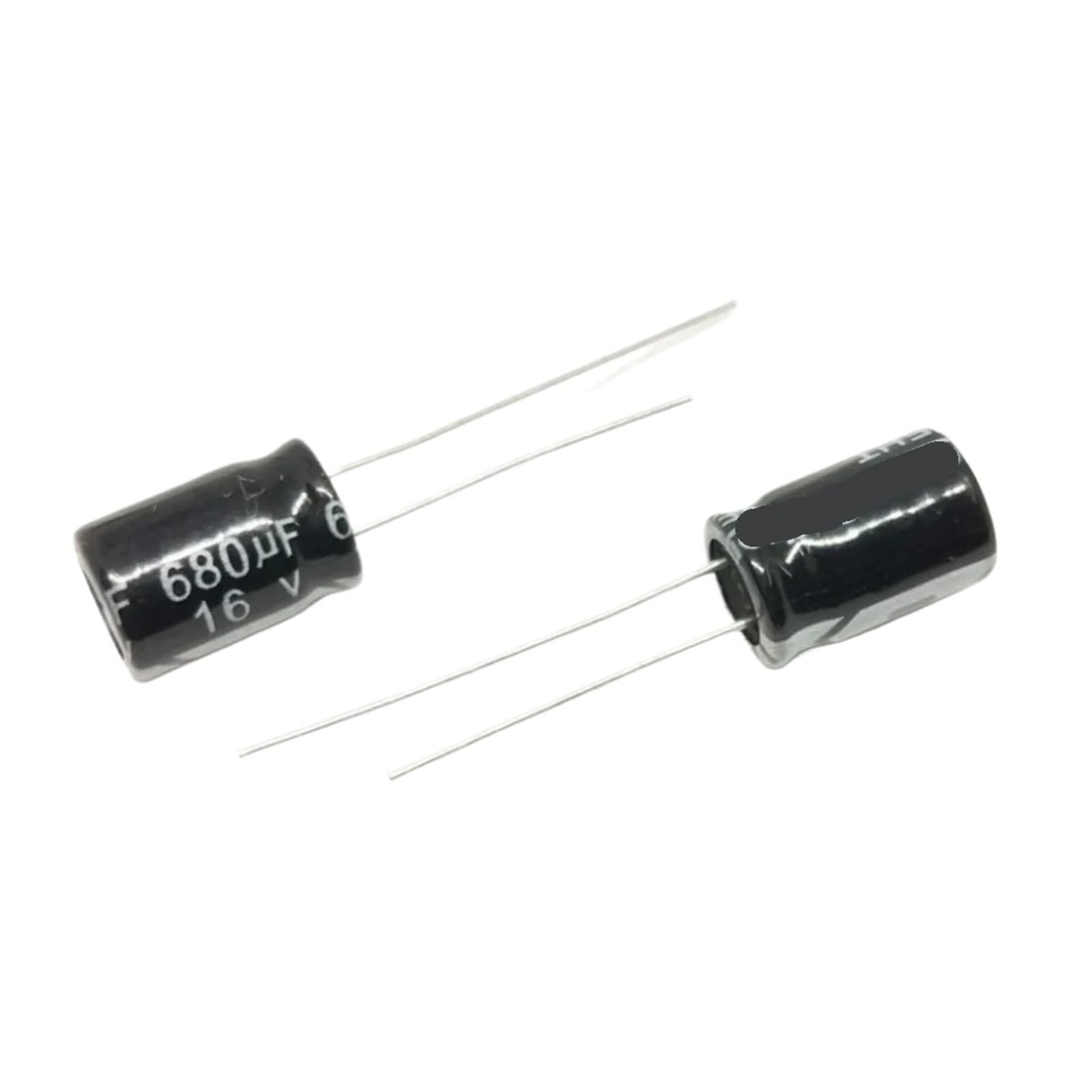 Condensateur électrolytique 16V 680uF à faible résistance pour filtrage acoustique