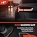 A-Premium Back Up Lamp Switch Compatible with Toyota Camry RAV4 4Runner Tacoma Corolla Matrix Tundra Chevrolet Geo Prizm Pontiac Vibe Porsche 911 Cayenne Scion xA xB, 2 Pins - Replace# 8422212010