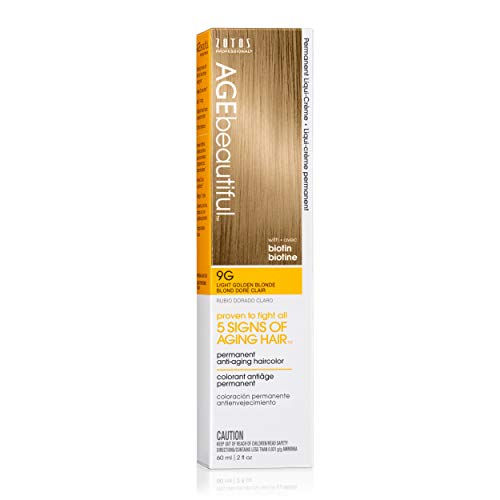 Agebeautiful Liqui-Creme 9G Light Golden Blonde, 2-Ounce