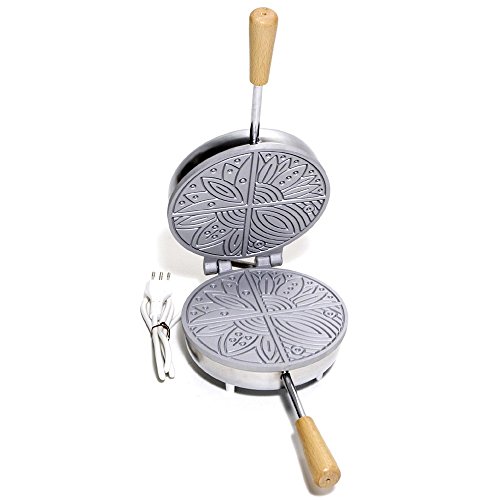BISCOTTIERA ELETTRICA TONDA STAMPO CIALDA 4 PARTI CBE 8030100 FERRATELLE ABRUZZESI COLORI ASSORTITI