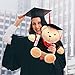 2 Sets Graduation Bear Clothes Graduation Cap and Gown Outfit Fits Most 14-18 Inch Bears Stuffed Animal Clothes Stuffed Animal Clothing Bear Costume for Make your Own Stuffed Animals Graduation Gifts