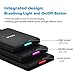 oisle Mini Power Bank Powercore 4500mAh Portable Charger Portable Battery Charger Case for iPhone 11/12/13 Mini/pro/pro max,8/8+,X,7/7+,6/6+/6s,5/5s-Black