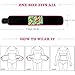 SEBNATAL Lightweight Elastic Waist Trimmer Belt, Waistband with Back Support, Portable Rainbow Colorful Blocks Compression Belt for All Day Wear