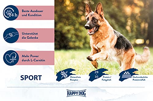 Happy Dog 60776 - Supreme fit & vital Sport - Alleinfutter für Hunde im Leistungs- / Sportbereich - 14 kg Inhalt