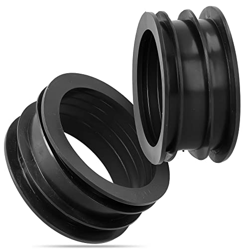 Millto™ Dachrinnen-Abflussrohr-Reduzierstück 100/110 Gummischlauchverbinder Dachrinnen-Fitting-Adapter Regenwassersystem-Joiner-Koppler