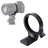 iShootリング式三脚座/三脚マウントリング, RT-1ニコンNikon AF-S 300mm F/4E PF ED VR and Nikon AF-S 70-200mm F/4G ED VR lensレンズのために特別に設計, 全金属のレンズサポートブラケット襟のボトムはARCAタイプのクイックリリースプレート機能, ARCA-SWISSタイプの雲台/ボールヘッド クランプ対応