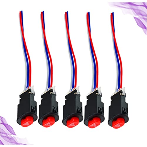 CIYODO 5 Pçs Interruptor Da Buzina Da Motocicleta Interruptor Do Motor Da Motocicleta Luzes Adaptado