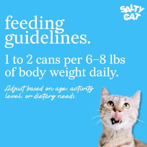 Image of Salty Cat Captain's Catch Dinner Pate Variety Pack Cat Food for Cats, 12 Cans (3 oz Each)