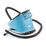 The Secret Home - Hinchador de Pie - Hinchador Portátil de 5 litros - Color Azul y Negro - Bomba Manual de Aire para Colchoneta, Juguetes