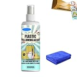 Rimuovi-Macchie Gialle Potente, Elimina-Ingiallimento Per Plastica, Detergente Multiuso, Ripristina Il Bianco Di Condizionatori, Sedili WC Ed Elettrodomestici (1 PEZZO)