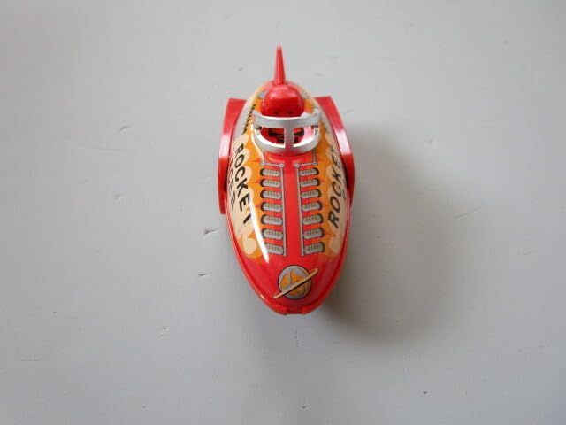 Amazon.co.jp: 増田屋 マスダヤ 復刻版 車 ブリキ ロケットレーサー