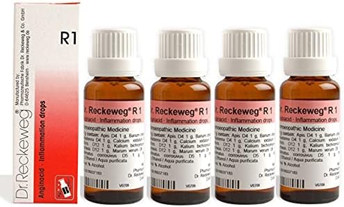DR RECKEWEG R1 German Drops 22ml (Pack of 4) by Sejal Ayurveda