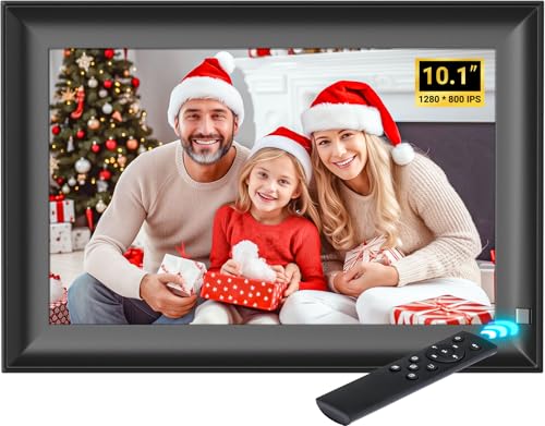 OBVHNUA 10,1' Digitaler Bilderrahmen 128 GB Elektronischer...