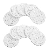 HOMSFOU Disco Redondo de Trenzado para Pulseras Diy, 32 Ranuras, 10x10 Cm, Herramienta de Bordado Artesanal Hilo, Tabla para Anudar Pulseras, Suministros para Trenzadoras Principiantes,