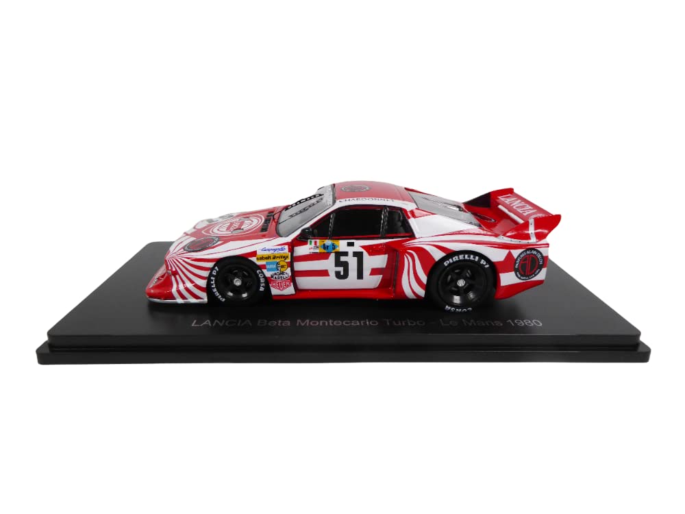 OPO 10 - Car Compatible with Lancia Beta Montecarlo Turbo Le Mans 1980 Darniche-Heyer-Fabi - Spark 1/43 for Hachette Japon - 31