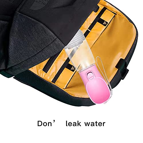 Portable Dog Water Bottles with Leakproof Bowl Dispenser Water & Food Container for Walking Hiking On The Go - Image 6